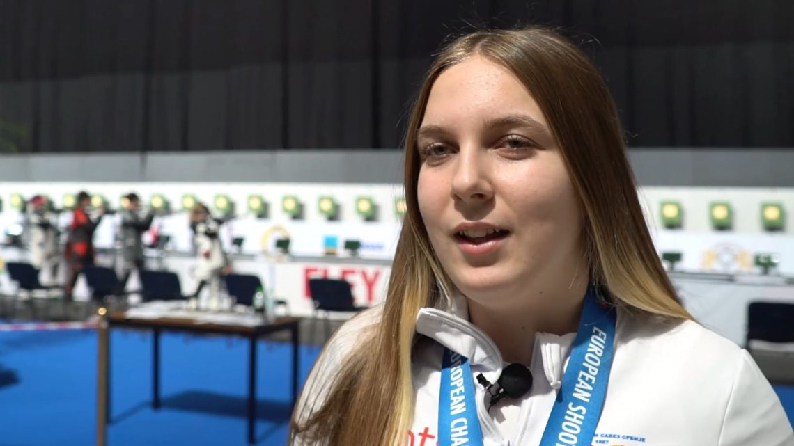 Leskovcanka Lena Ristić osvojila zlato na Evropskom prvenstvu u streljastvu